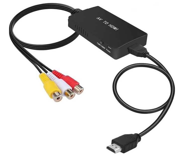 Konwerter sygnału TV RCA na sygnał HDMI
