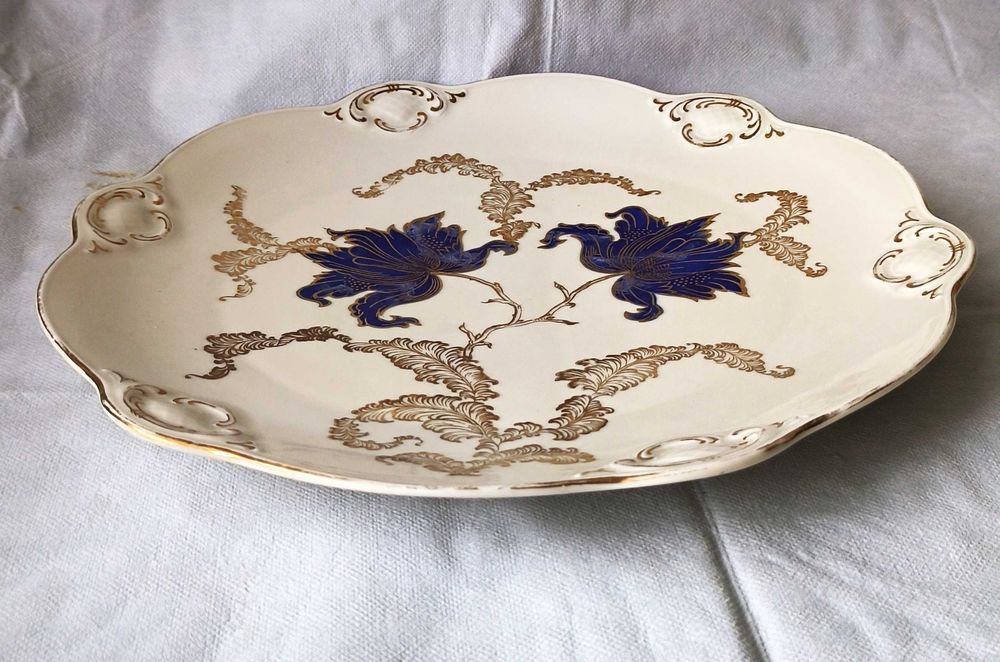 Большое фарфоровое блюдо Германия