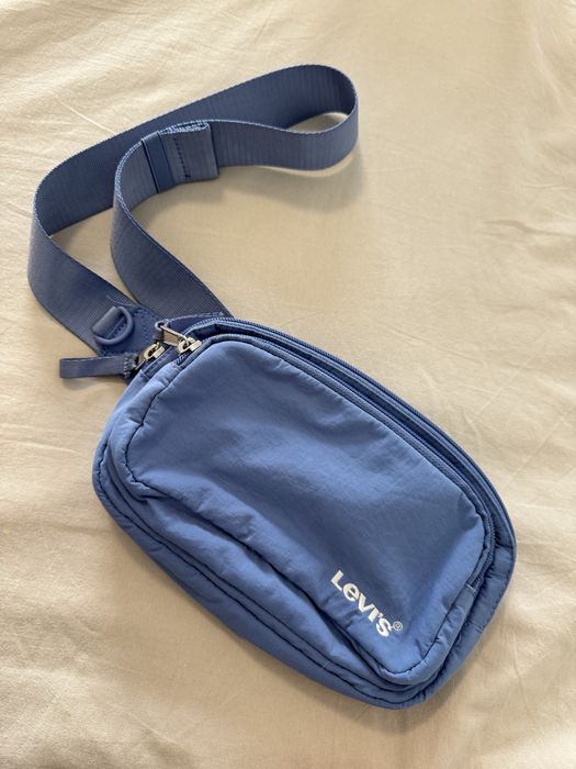 Бананка Levis, поясна сумка Levis, сумка через плече Levis, синя