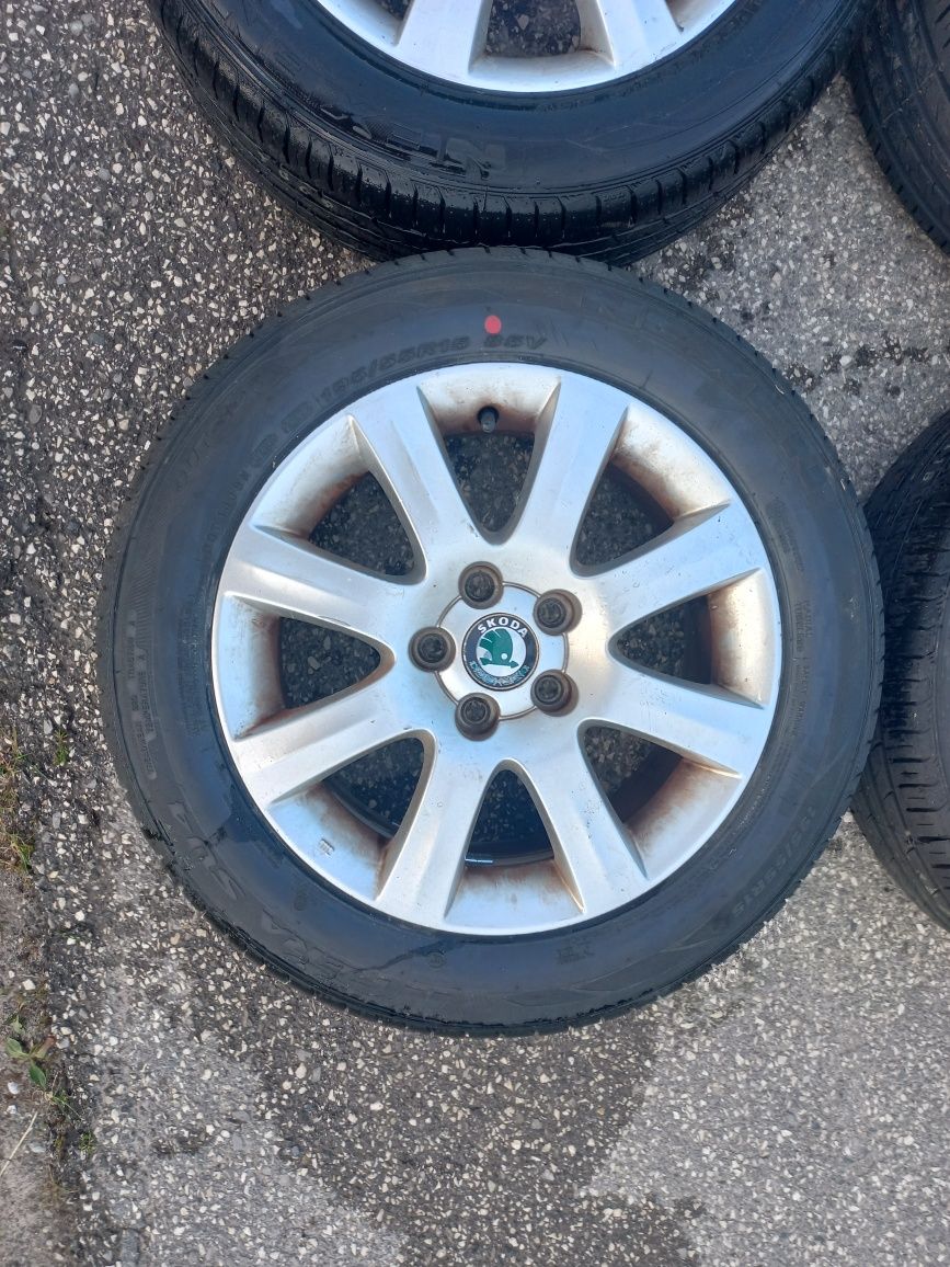 Alufelgi 5x100 R15 et43 skoda volkswagen seat