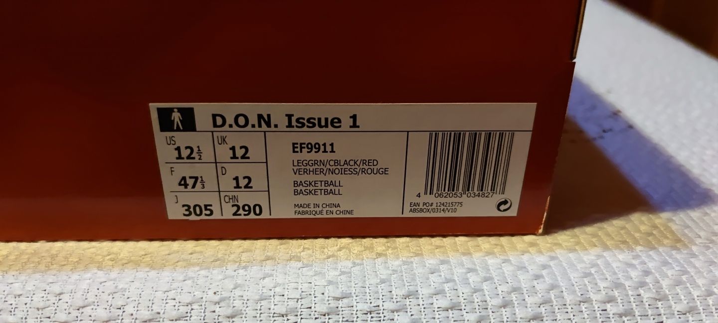 Sprzedam buty Adidas rozmiar 47/1.3 ADIDAS  D.O.N. Issue #1