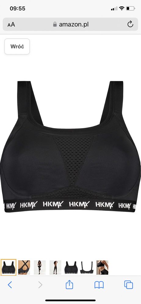 Sportowy stanik biustonosz HKMX by Hunkemoller roz. 85C