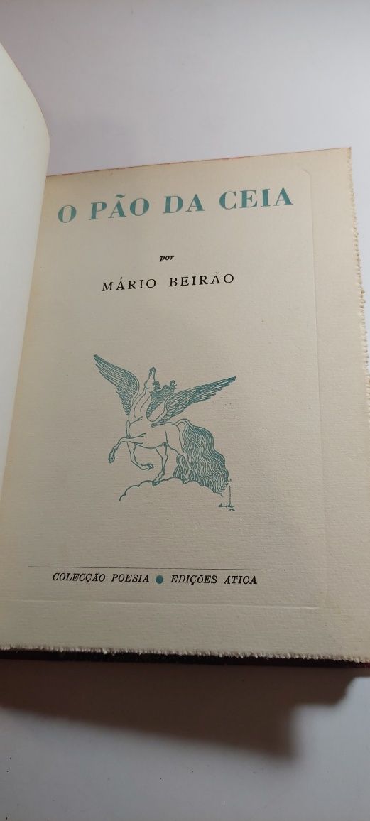 O Pão da Ceia - Mário Beirão (Edições Ática)