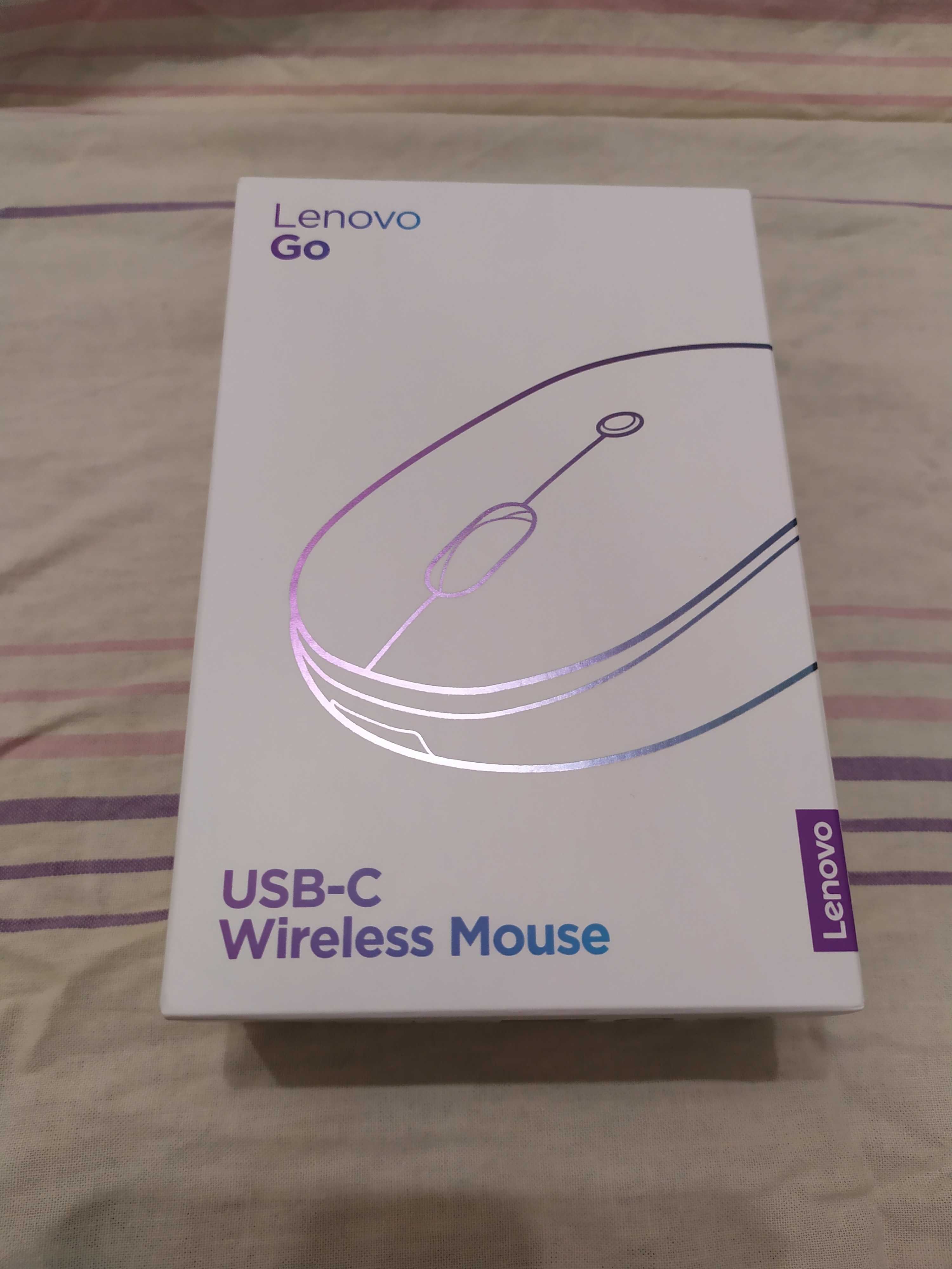Мышь Lenovo Go - Wireless USB-C с аккумулятором!!