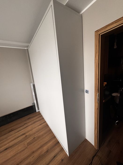 Łóżko chowane w szafie, łóżko składane