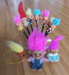 TROLLE retro 10 figurek russ berrie bee92 ace novelty treasure wettos