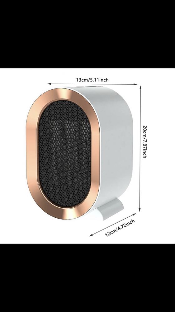 Обігрівач портативний керамічний 1200 ват