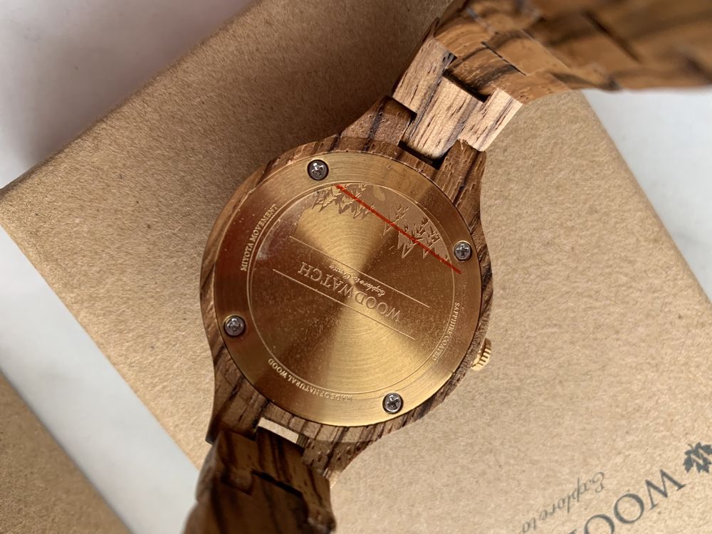 Новые женские часы Woodwatch