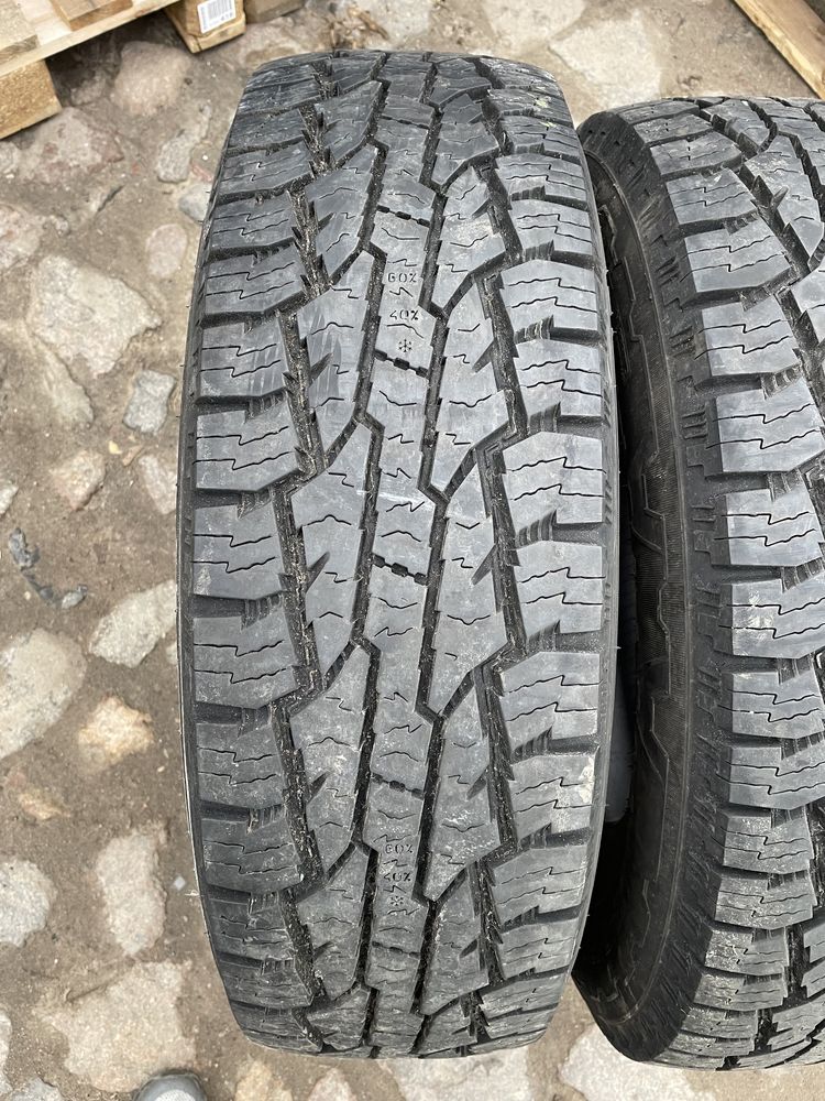 2 Jak nowe opony Nokian Rotiva AT LT 245/75/17 121/118S AllWeather 19r