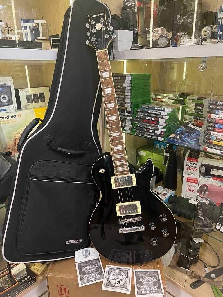 Gitara elektryczna Supreme z pokrowcem/Komis Krzysiek