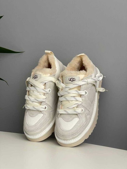 Уггі UGG Lo Lowmel Sneaker FUR Угг Лоумел 3 кольори (36-41)