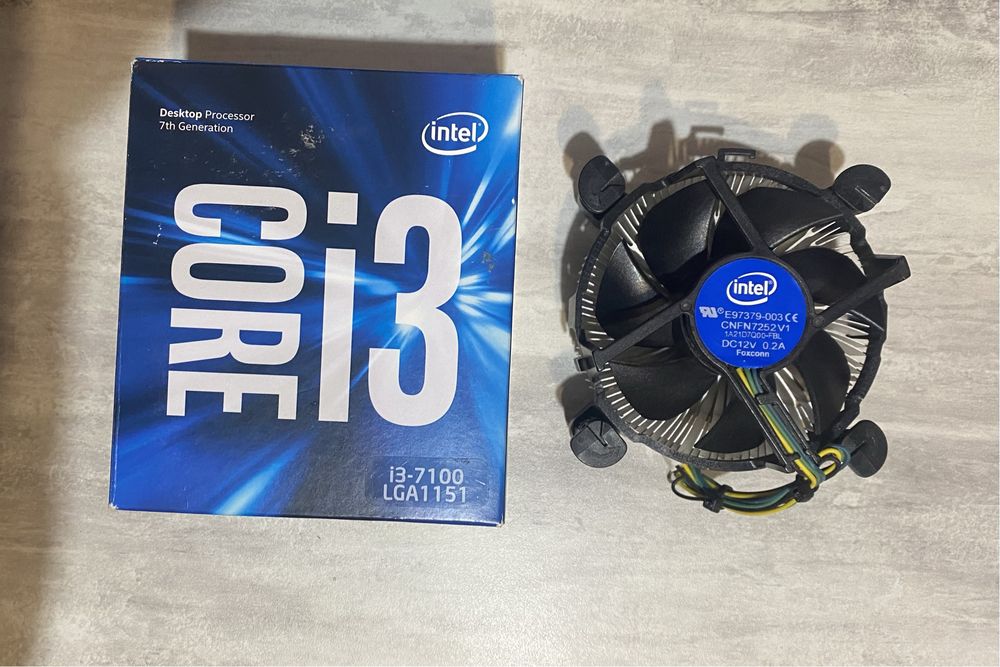 Intel core i3 7100, 3.9ГГц