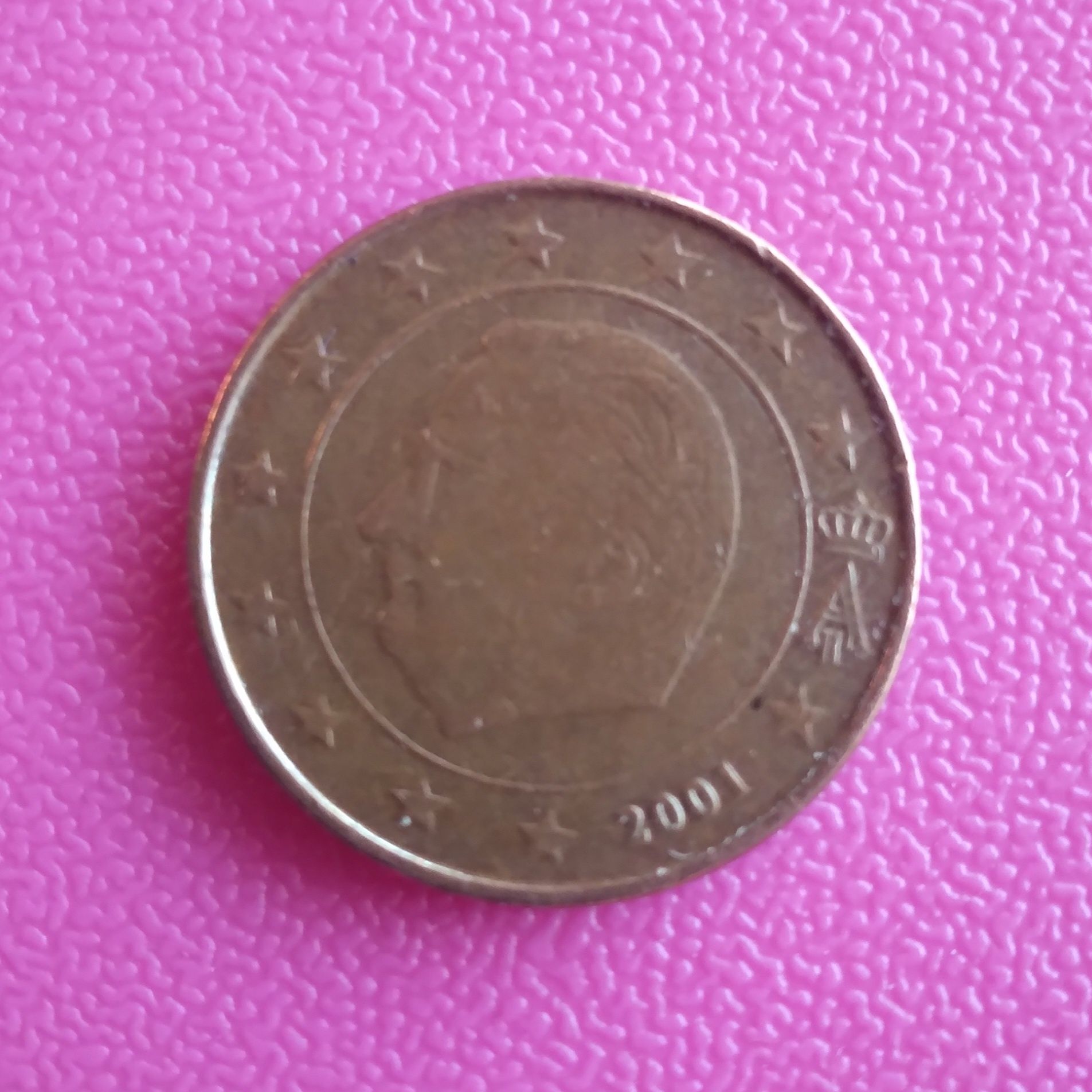 Moedas de 1 eurocent Bélgica