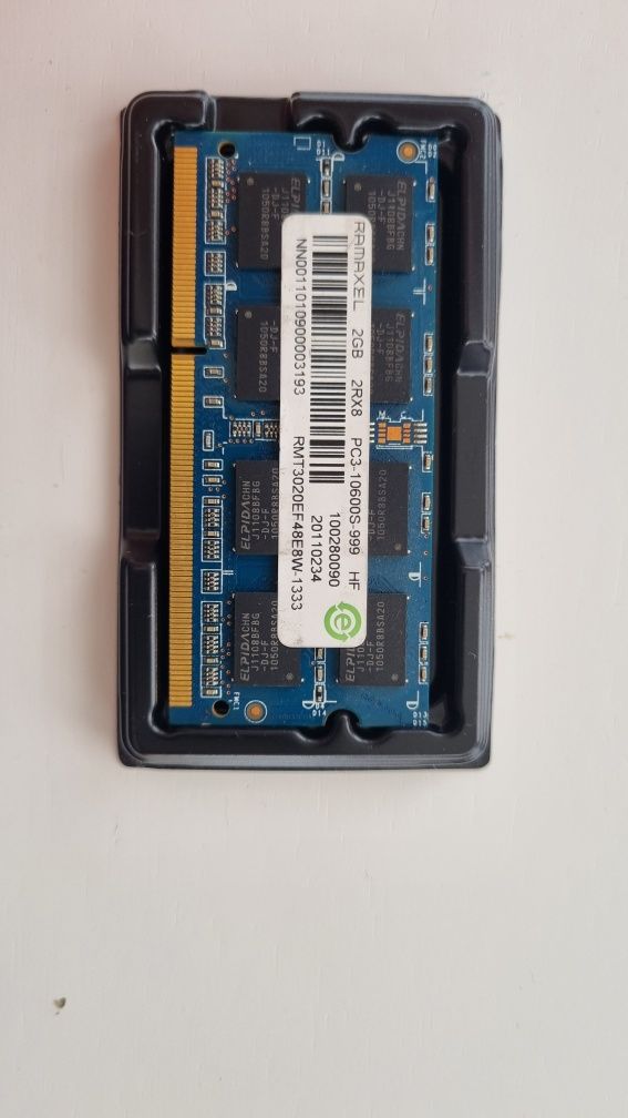 Модуль пам'яті SODIMM Ramaxel 2GB 2Rx8 PC3-10600S-999 HF DDR3 1333Mhz