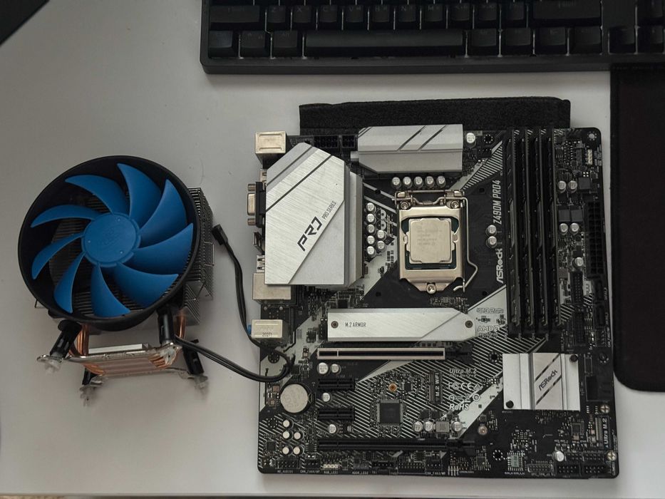 Комплект i5 10400f AsRock z490m pro4 32gb ddr4 (4x8)