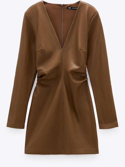 Нова сукня ZARA з еко-шкіри