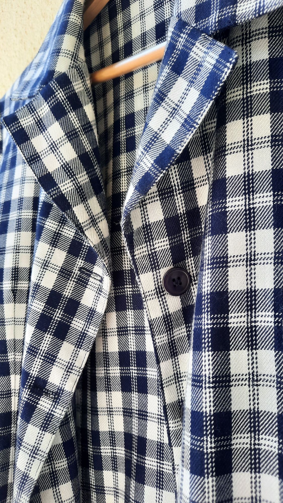 Blazer/Camisa xadrez