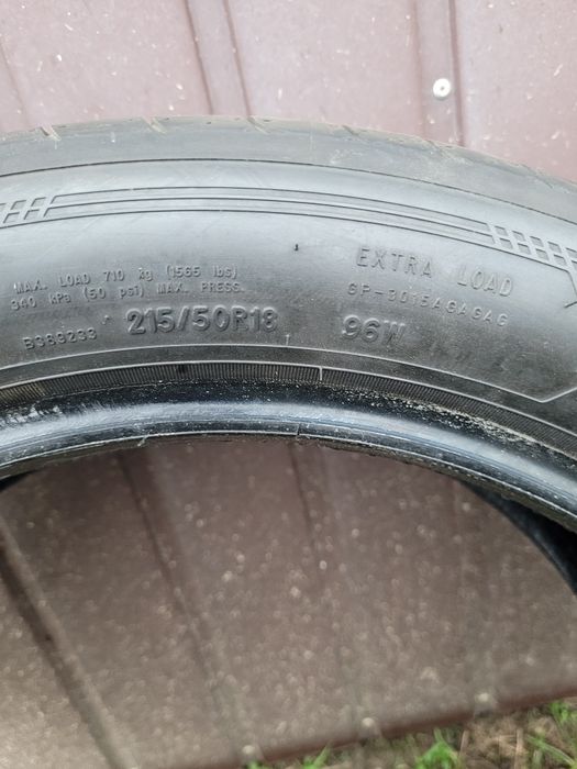 Opony goodyear EAGLE F1 215 50 R18  96W JAK NOWE