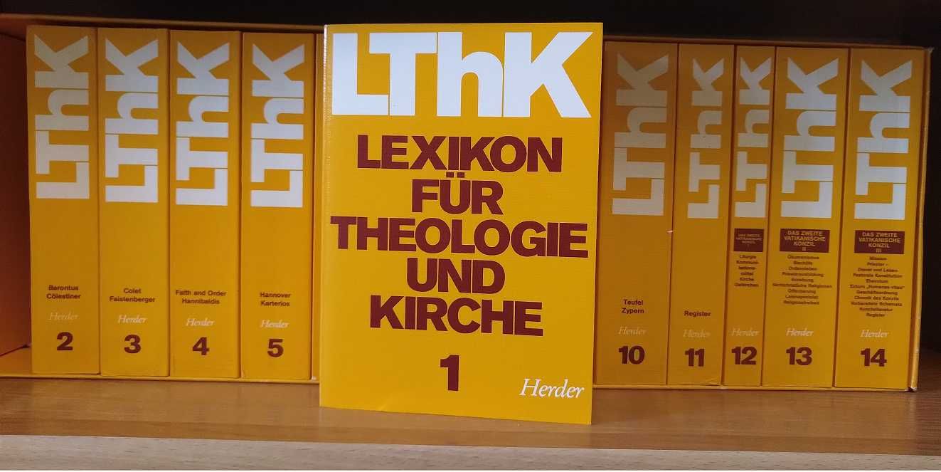 Lexikon für Theologie und Kirche, red. J. Hofer, K. Rahner 1986