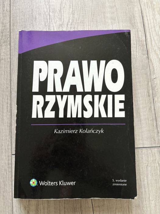Prawo Rzymskie Kolańczyk