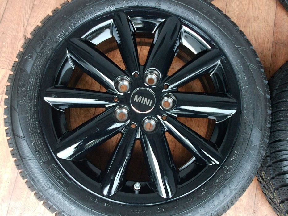 Koła Mini F55 F56 16x5,5 5x110 ET46 +czujniki + Dunlop 175/60/16 zima