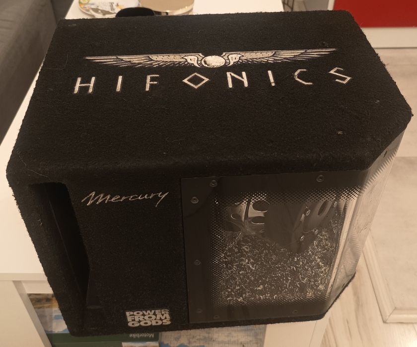 Subwoofer samochodowy Hifonics MR8BP, tuba