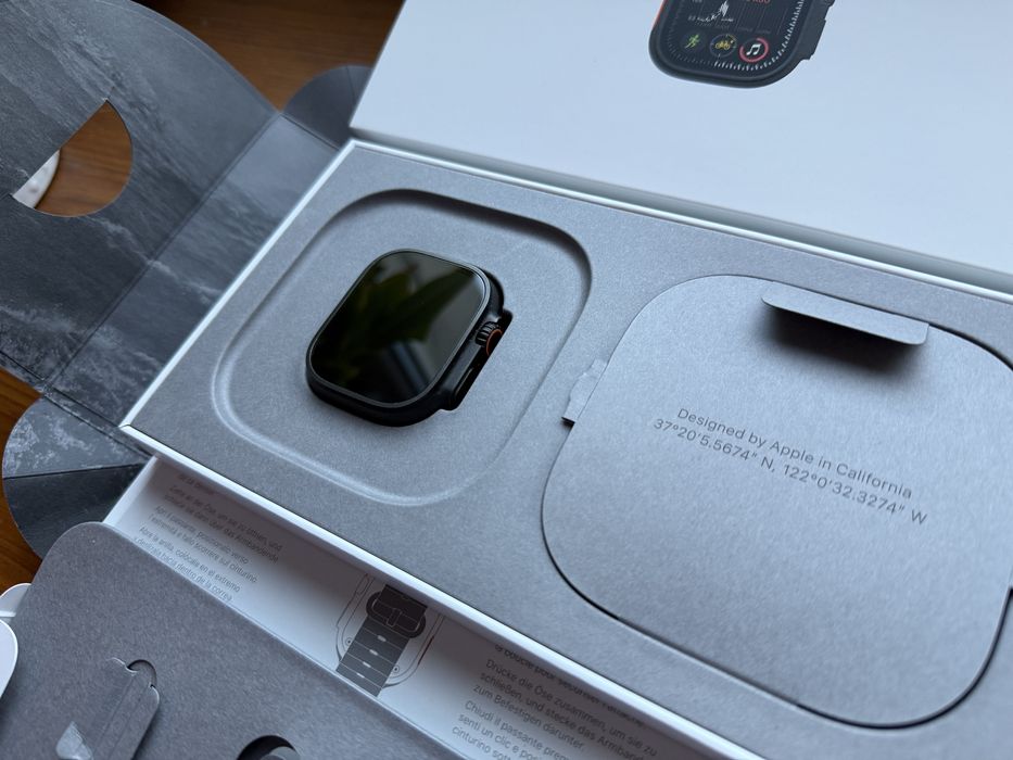  Apple Watch Ultra 2 Cellular 49mm Black Titanium | Bateria 100%