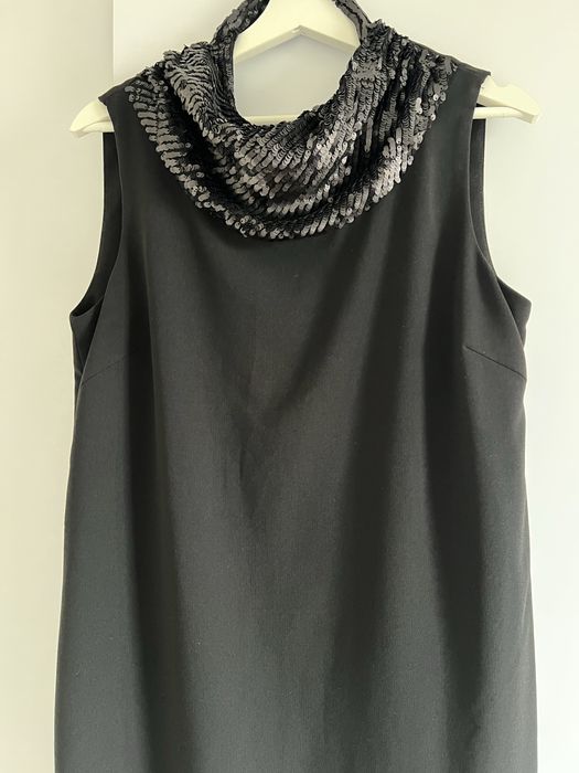 Sukienka, mała czarna, detale, rozm. L Imperial