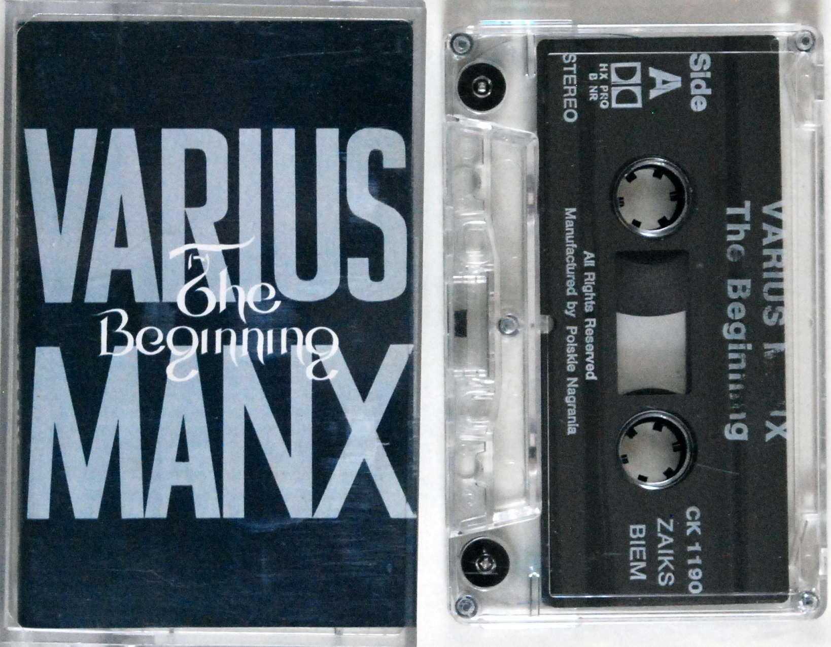 Varius Manx - The Beginning (kaseta) BDB