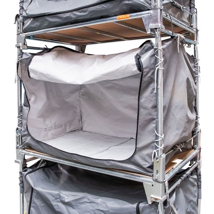 Manurack ZIP BAG 120x80x96 cm z możliwością sztaplowania z pokrowcem