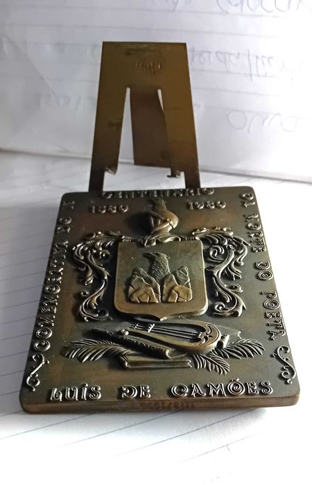 Medalha Centenário do Convento do Carmo, em bronze