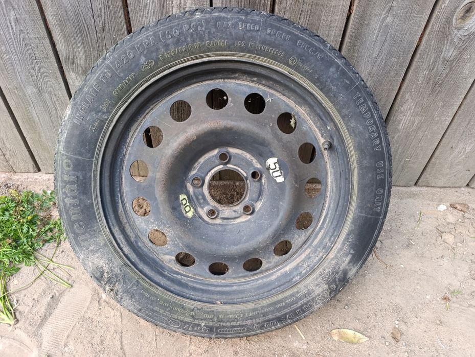 BMW E60 koło dojazdowe 17