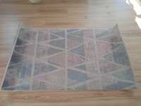 Dywan dywanik chodnik 150x80 różowy szary