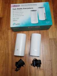 Ruter Mesh AP TP-Link Deco E4 AC1200 zestaw 2 sztuki