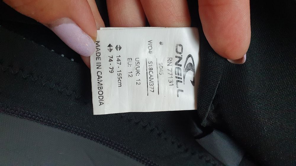 Pianka do sportów wodnych od Onil r.38