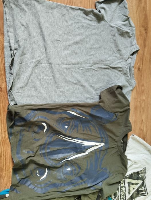 Zestaw 10 koszulek, t-shirt dla chłopca 146/152