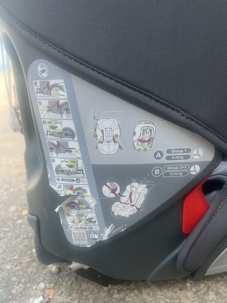 Продам дитяче автокрісло Britax Romer Evolva 123 SL Sict
