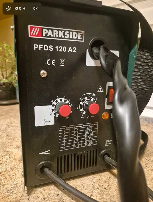Spawarka Parkside MIG/MAG - Migomat