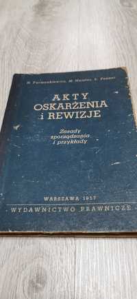 Akty oskarżenia i rewizje H.Furmankiewicz
1957r