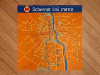 ZTM, Metro warszawskie - stare naklejki