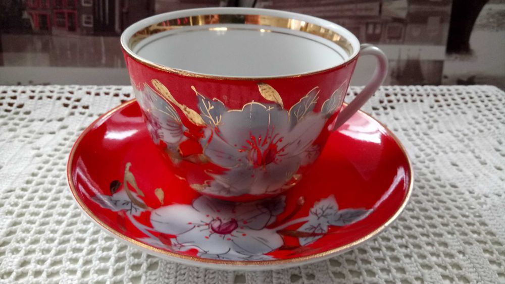 Посуда для кухни разная, Барановка (тарелки, чашки, сахарницы).