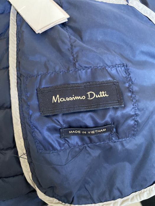 Quispo azul escuro massimo dutti