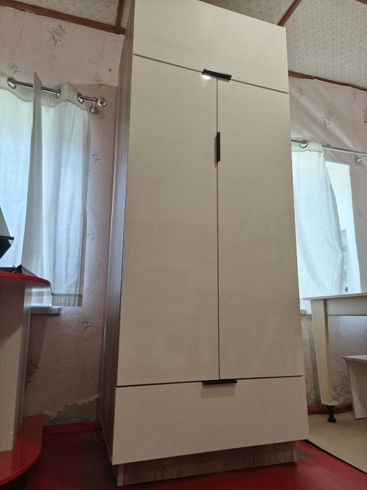 Шафа з глянцевим фасадом