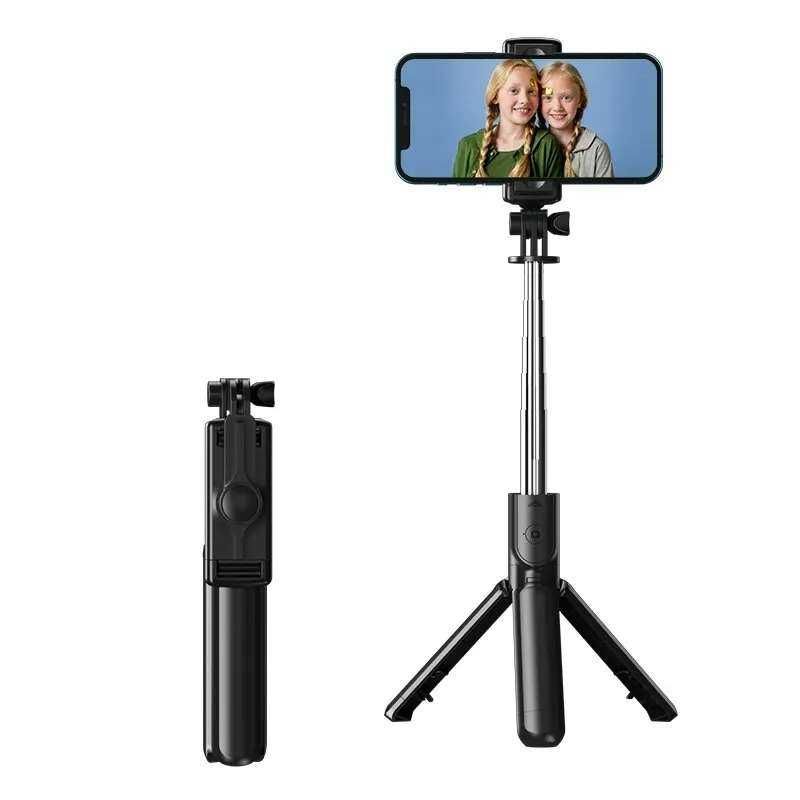 Bezprzewodowy bluetooth monopod kijek selfi statyw.