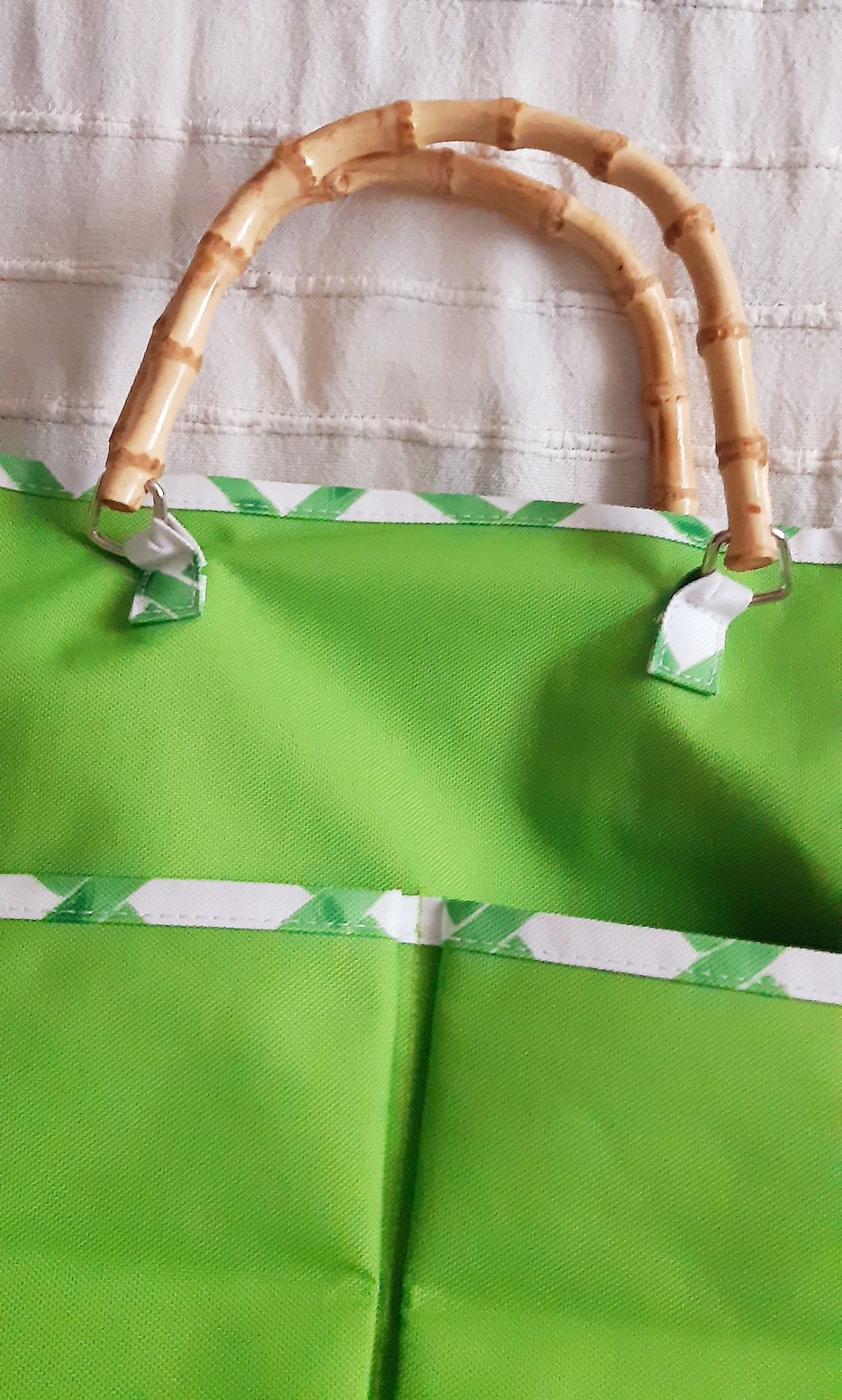 Bolsa verde tam.médio (NOVA)