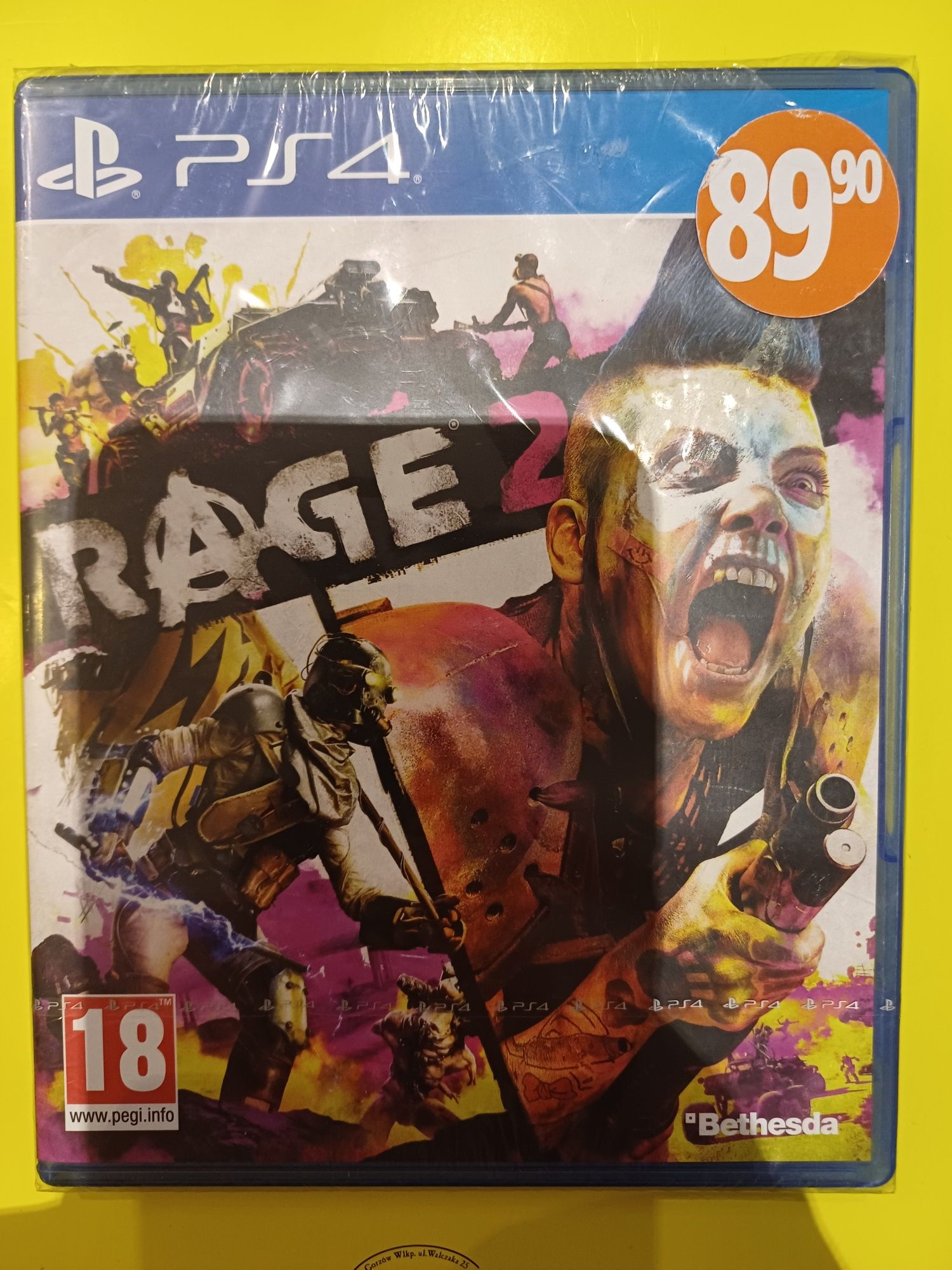 Gry na PS4 dwie sztuki