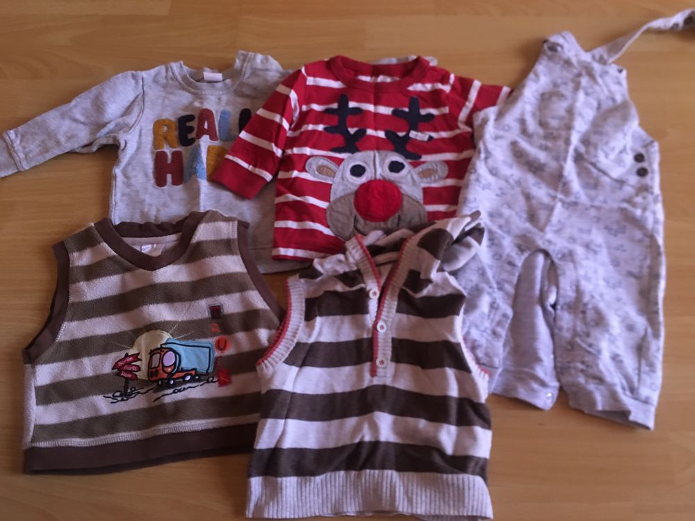 Roupas menino 3-9 meses 5 peças