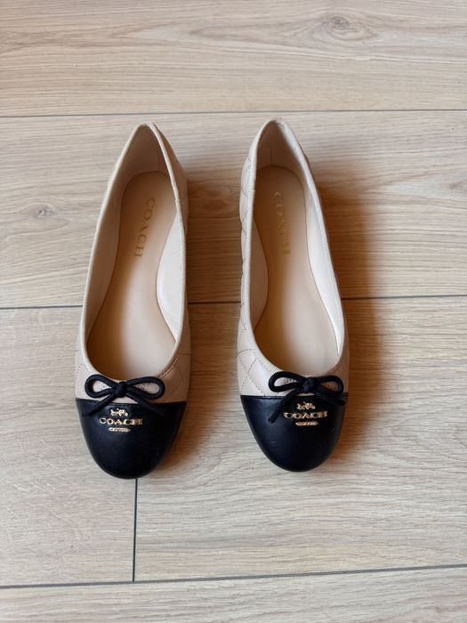 Шкіряні балетки coach. Оригінал. НОВІ