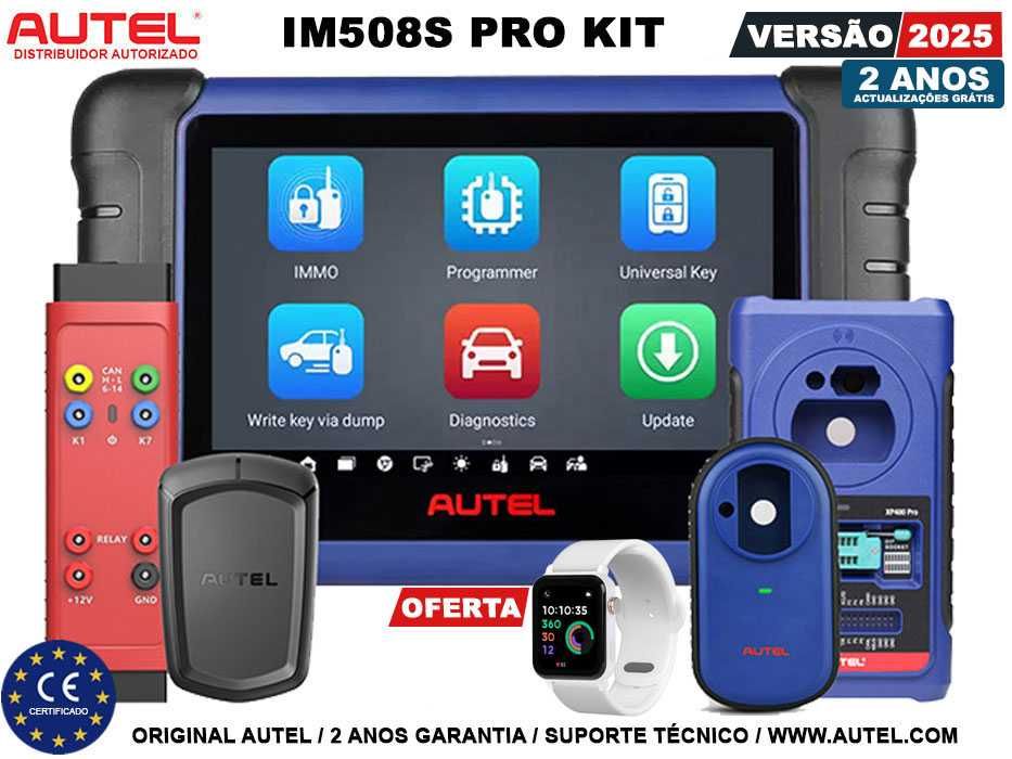 Autel IM508S PRO KIT Máquina Programação Chaves + Diagnostico (NOVO)