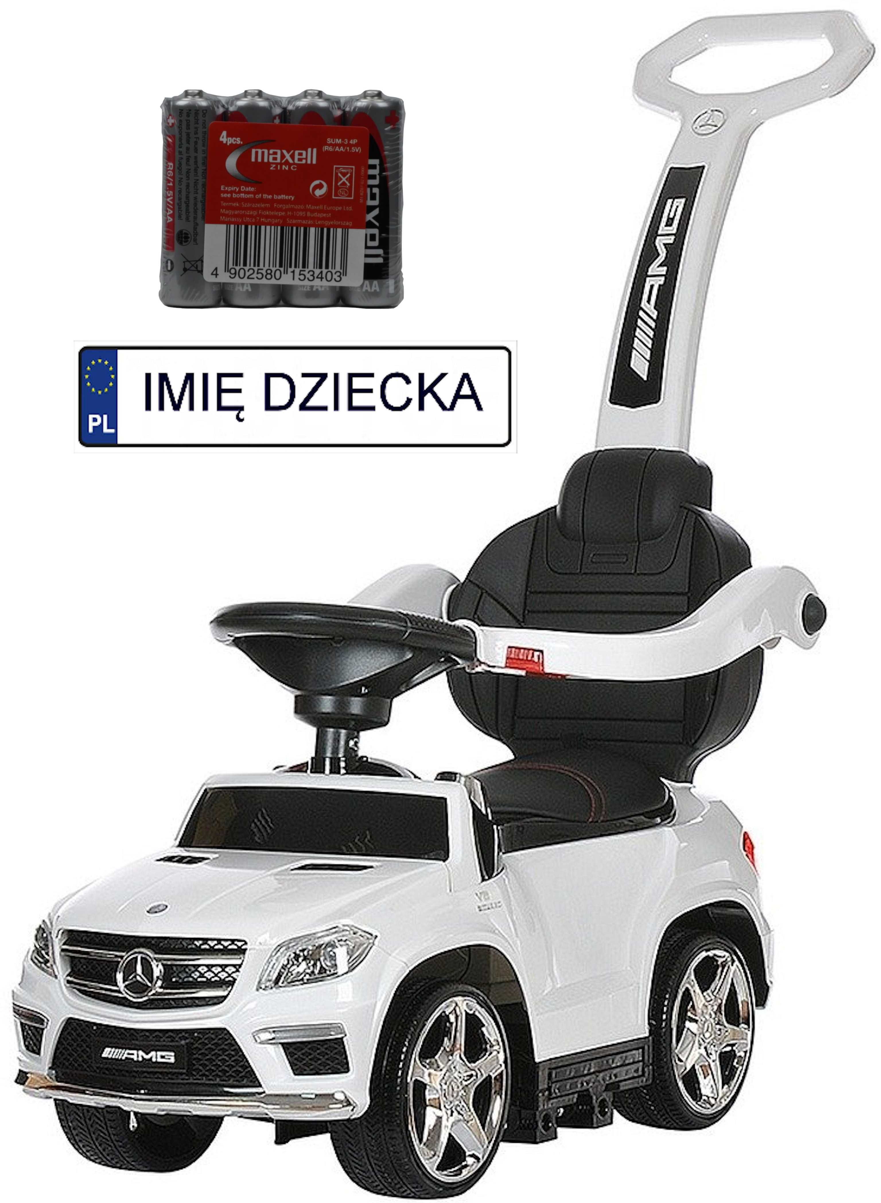 Jeździk Mercedes GL63 5w1 Pchacz Bujak Chodzik Samochodzik